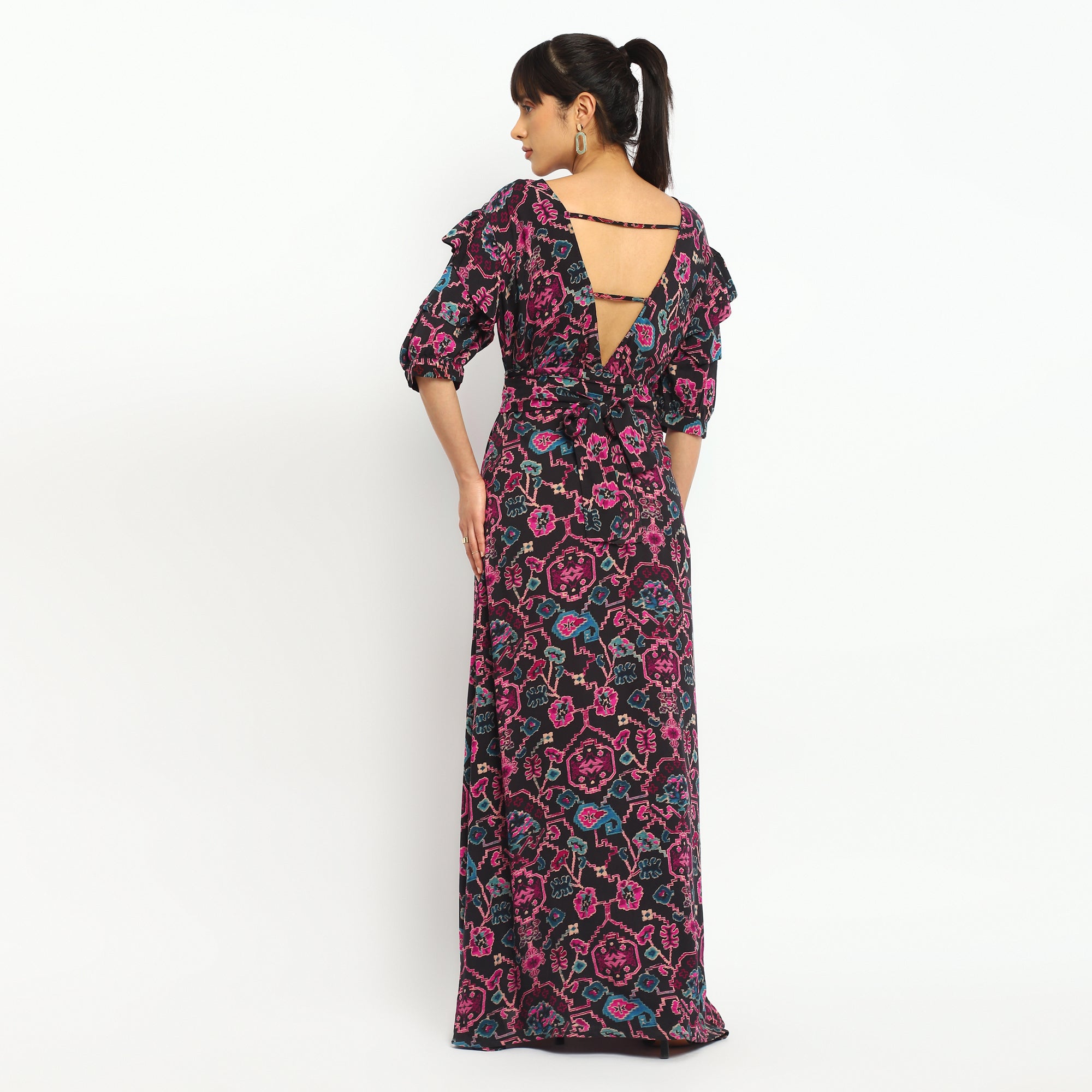 Bold Bloom Maxi Dress